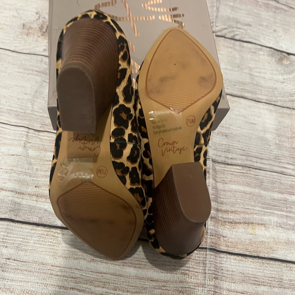 Leopard heels - Picture 3 of 4